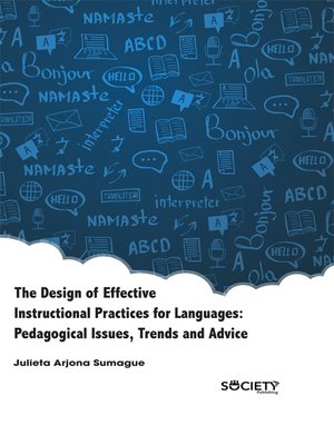 cover image of The Design of Effective Instructional Practices for Languages